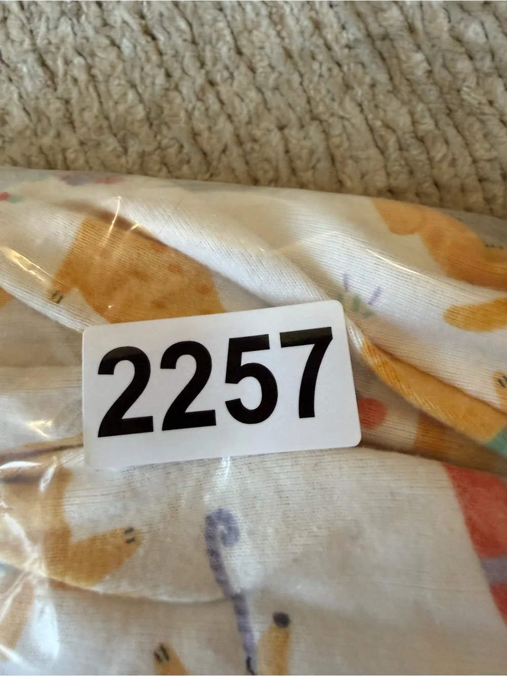 Old Navy Baby Dog Birthday Party Pajama Set 12-18M Cotton